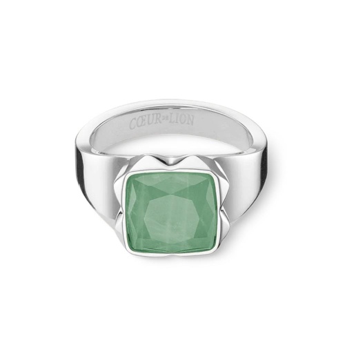 Кольцо Coeur de Lion Green-Silver, 1200/40-0517 58 фото 4